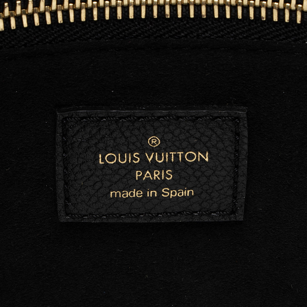 Louis Vuitton Giant Monogram Empreinte Bicolor Neverfull MM Tote