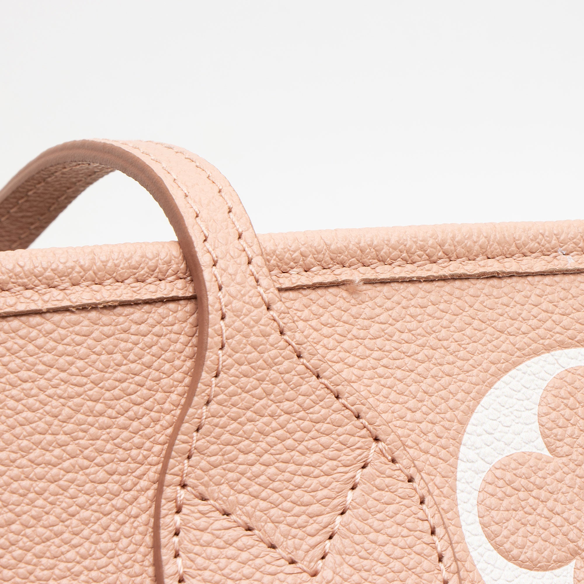 Louis Vuitton Giant Monogram Empreinte Bicolor Neverfull MM Tote