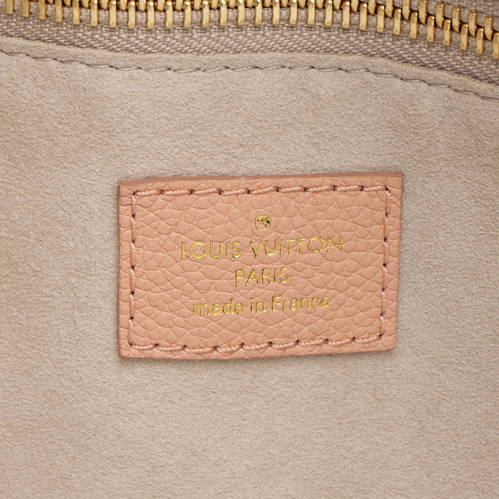 Louis Vuitton Giant Monogram Empreinte Bicolor Neverfull MM Tote