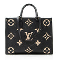 Louis Vuitton Giant Monogram Empreinte Bicolor Onthego MM Tote