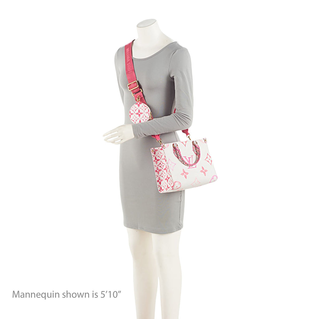 Louis Vuitton Giant Monogram Empreinte By The Pool Onthego PM Tote (SHF-LTu6RR)