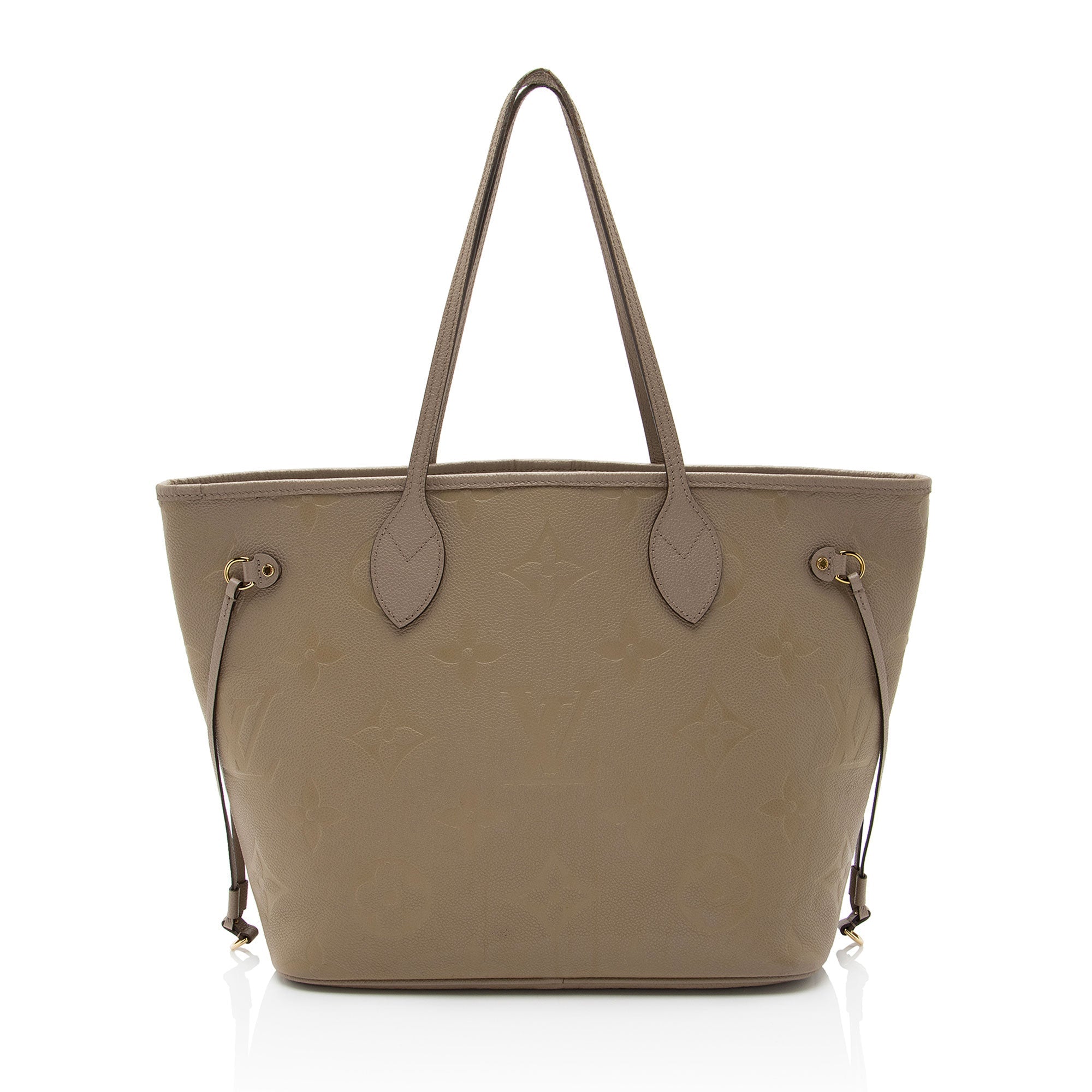 Louis Vuitton Giant Monogram Empreinte Neverfull MM Tote
