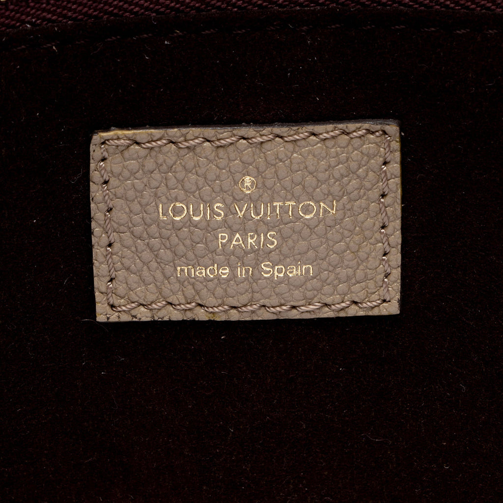 Louis Vuitton Giant Monogram Empreinte Neverfull MM Tote