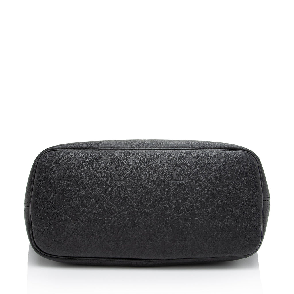 Louis Vuitton Giant Monogram Empreinte Neverfull MM Tote (SHF-eOjQfw)