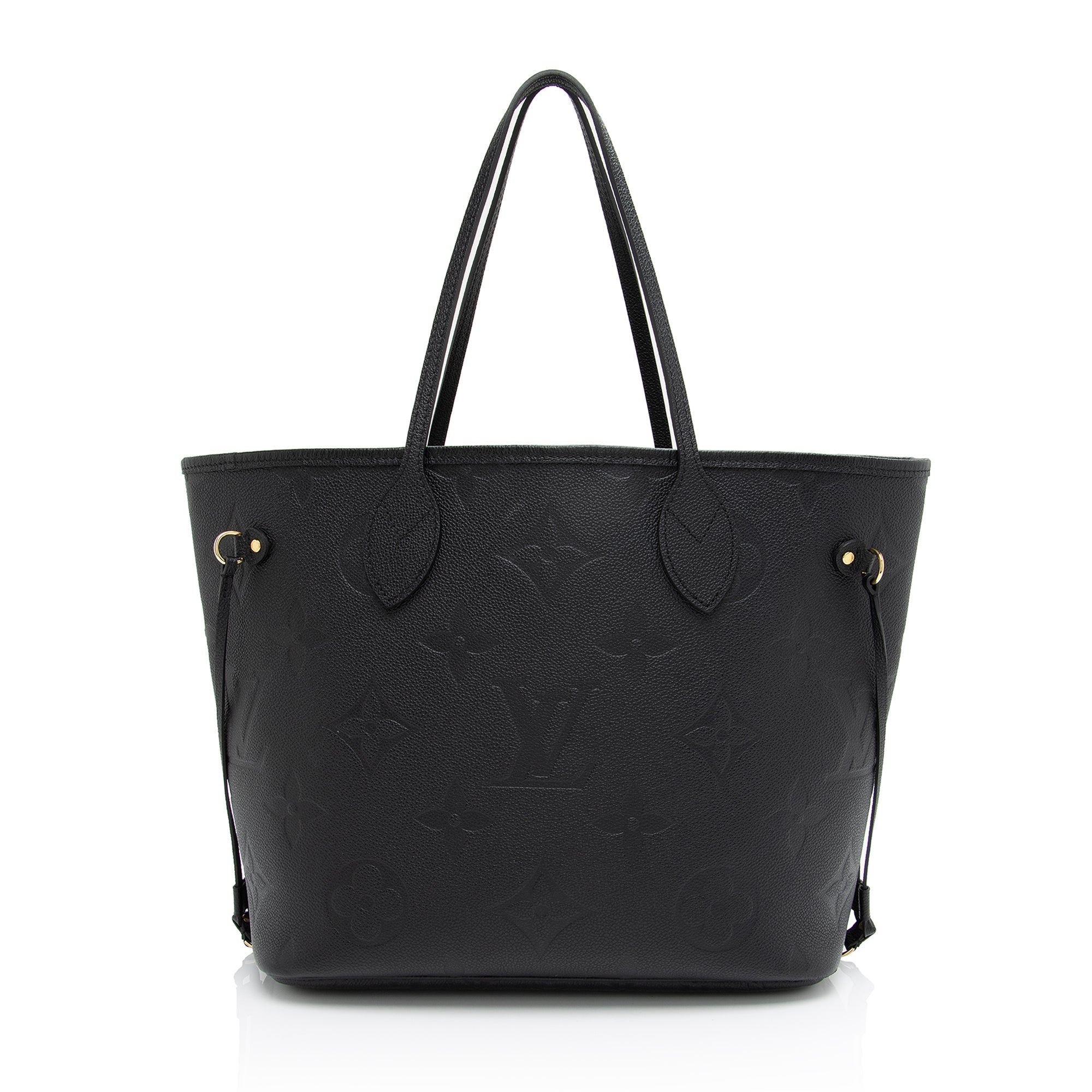 Louis Vuitton Giant Monogram Empreinte Neverfull MM Tote (SHF-eOjQfw)