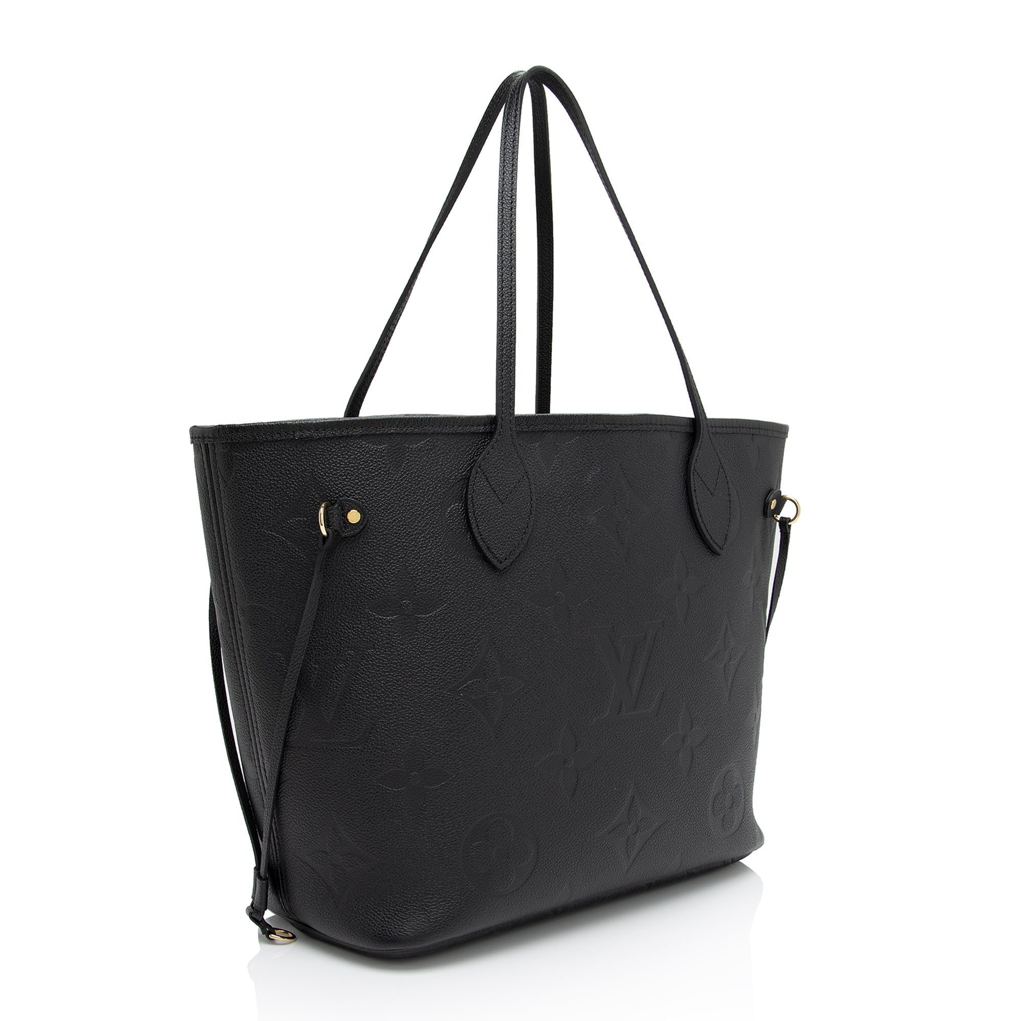Louis Vuitton Giant Monogram Empreinte Neverfull MM Tote (SHF-eOjQfw)
