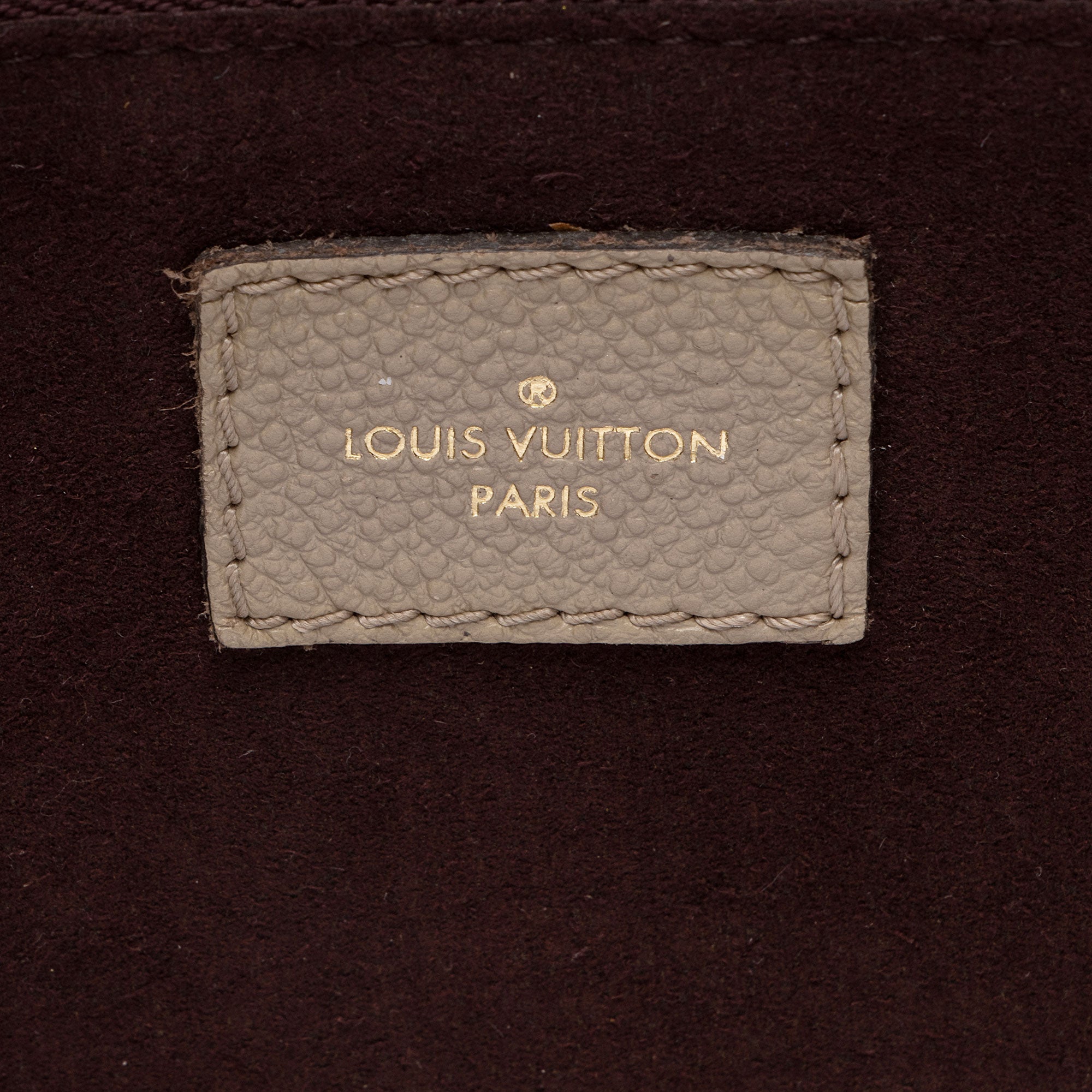 Louis Vuitton Giant Monogram Empreinte Neverfull MM Tote (SHF-1Uqs4X)