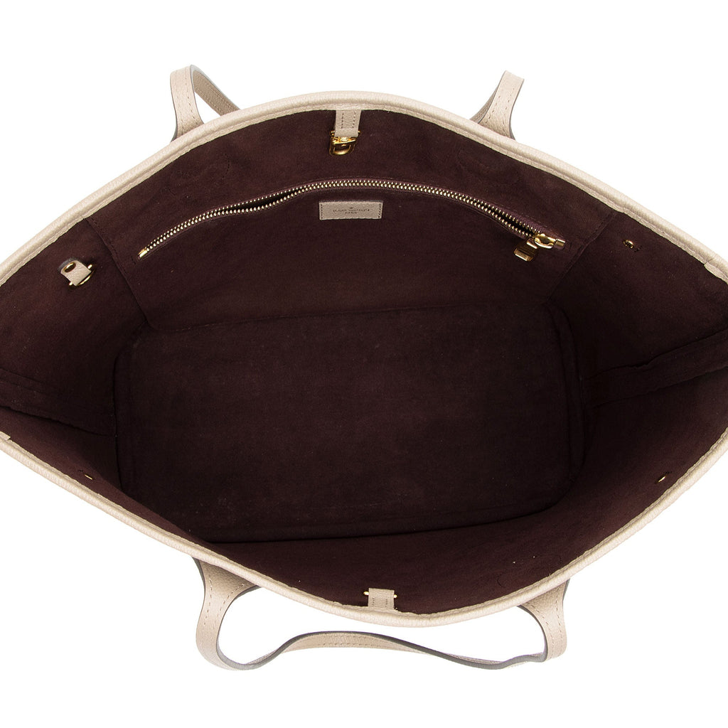 Louis Vuitton Giant Monogram Empreinte Neverfull MM Tote