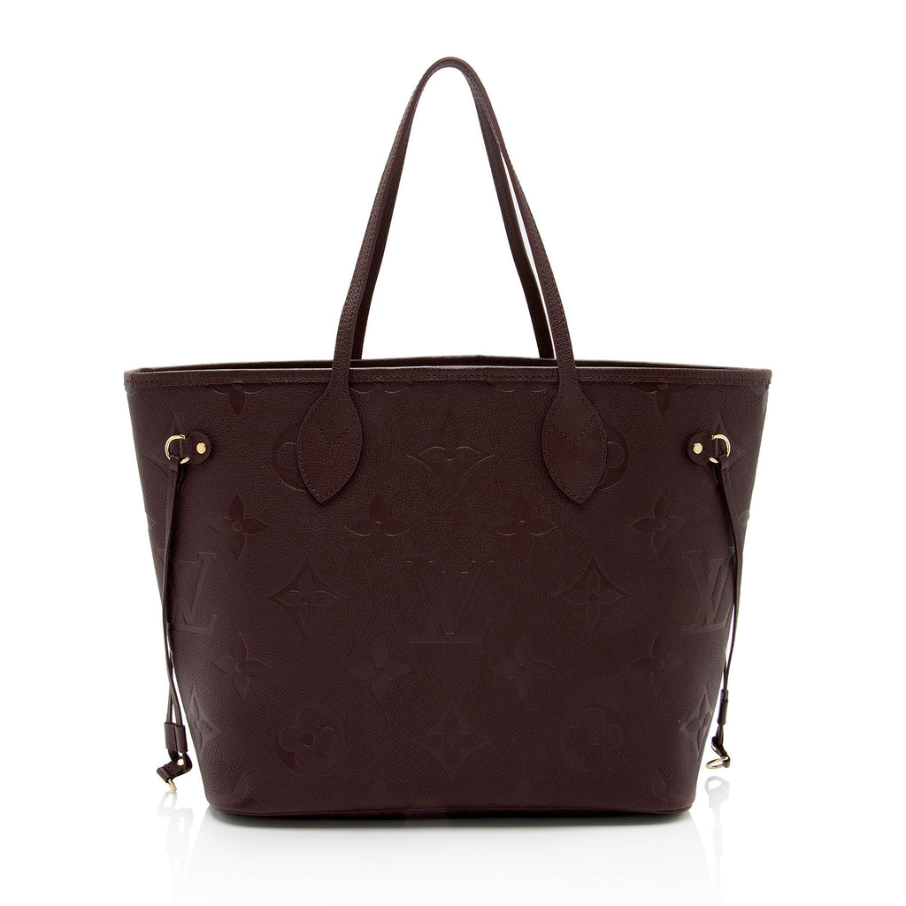 Louis Vuitton Giant Monogram Empreinte Neverfull MM Tote (SHF-FEgTMb)