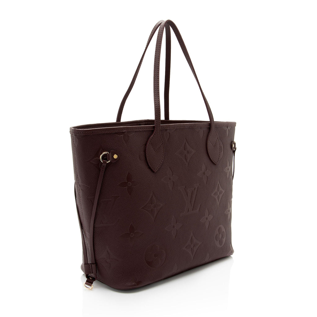 Louis Vuitton Giant Monogram Empreinte Neverfull MM Tote (SHF-FEgTMb)