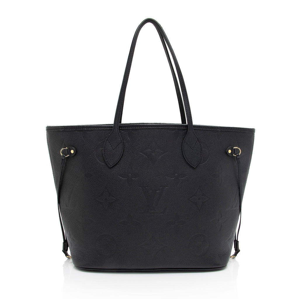 Louis Vuitton Giant Monogram Empreinte Neverfull MM Tote (SHF-FbmOvB)