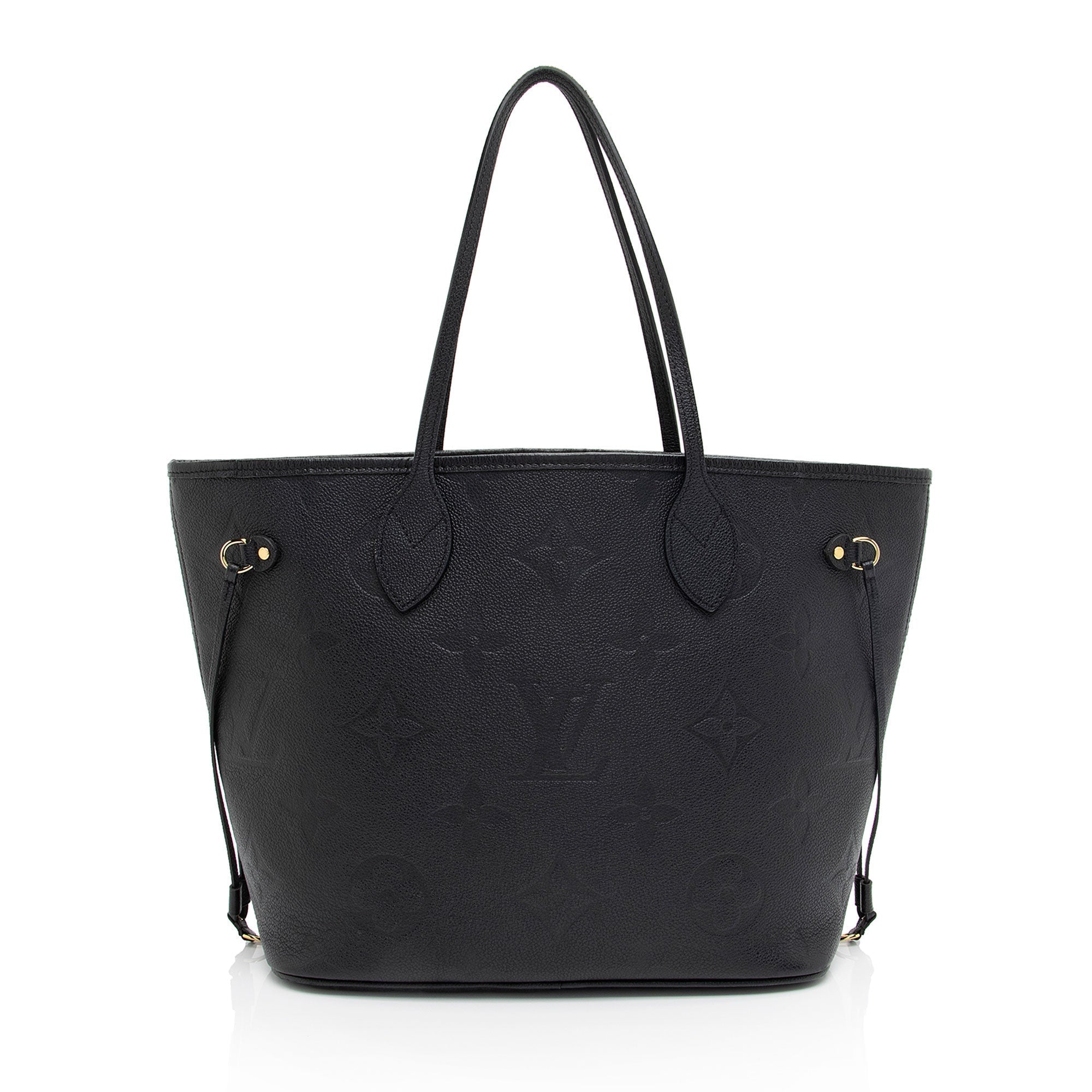 Louis Vuitton Giant Monogram Empreinte Neverfull MM Tote (SHF-FbmOvB)
