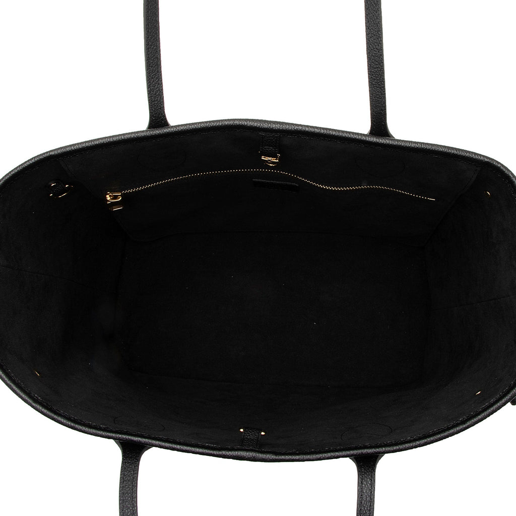 Louis Vuitton Giant Monogram Empreinte Neverfull MM Tote (SHF-HEhm6t)