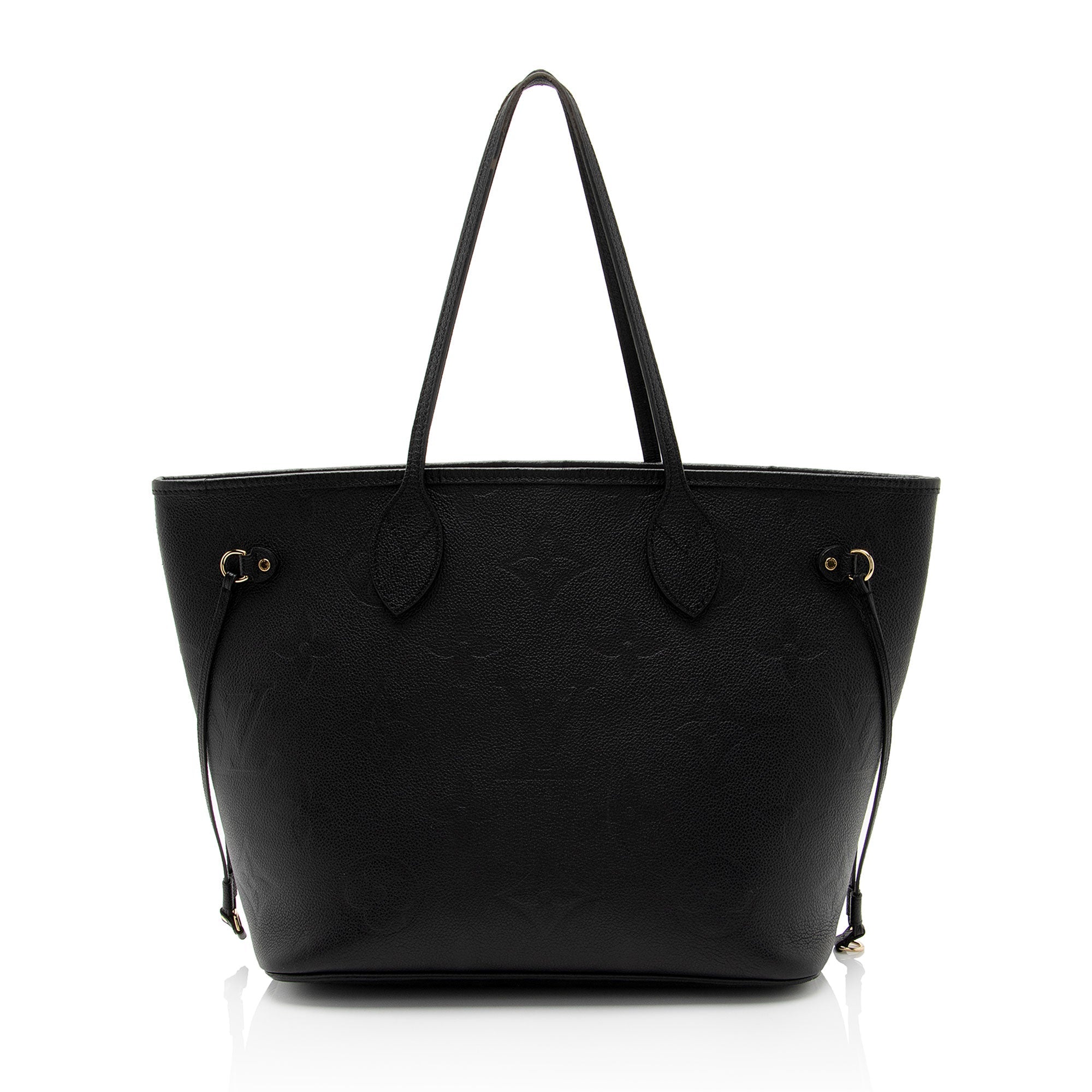 Louis Vuitton Giant Monogram Empreinte Neverfull MM Tote (SHF-8RMBWU)