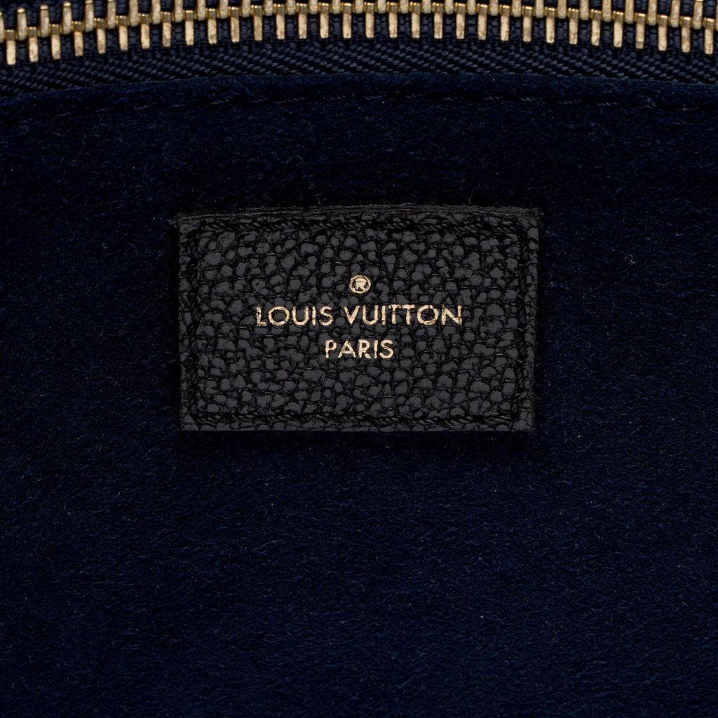 Louis Vuitton Giant Monogram Empreinte Neverfull MM Tote (SHF-8RMBWU)