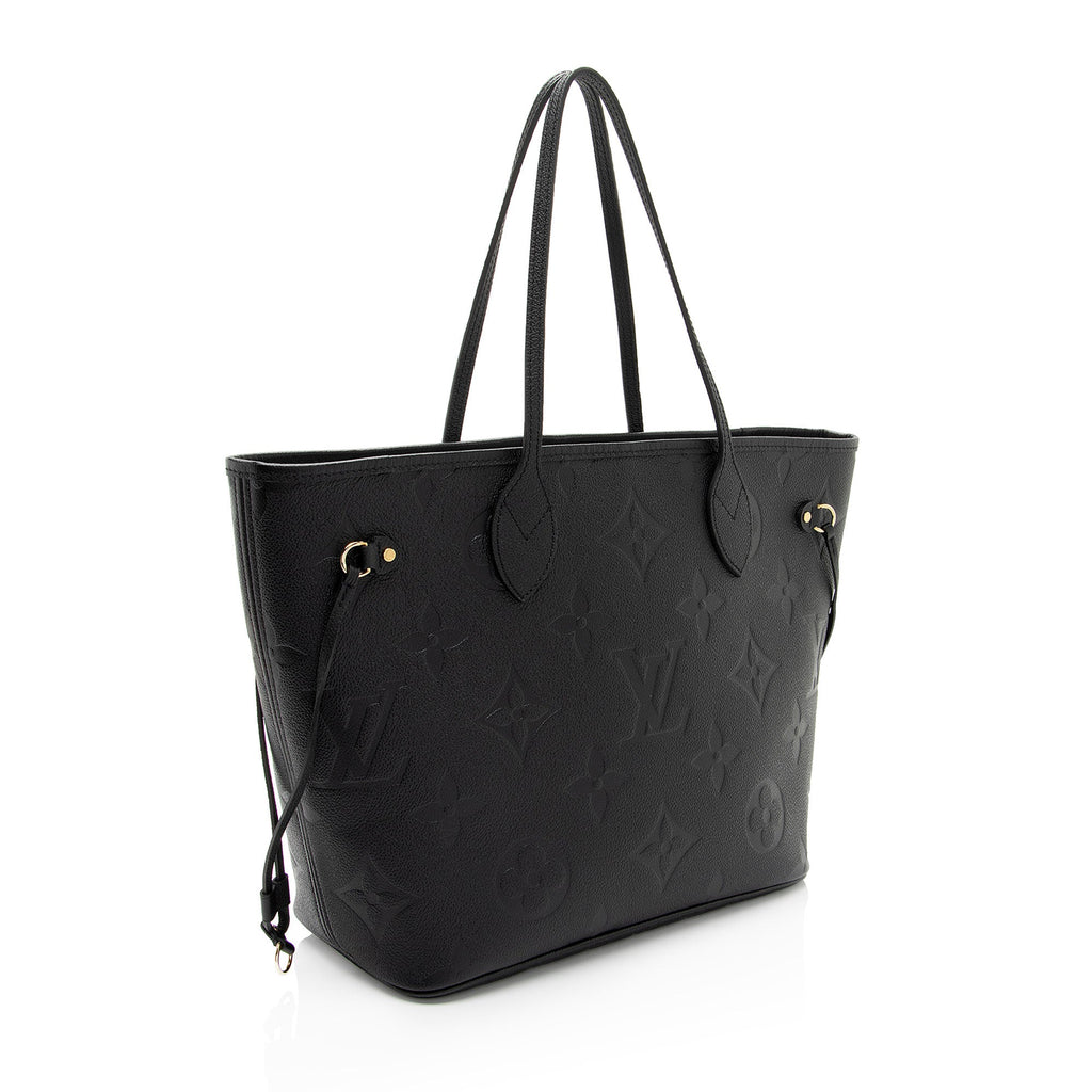 Louis Vuitton Giant Monogram Empreinte Neverfull MM Tote (SHF-MAfVs6)
