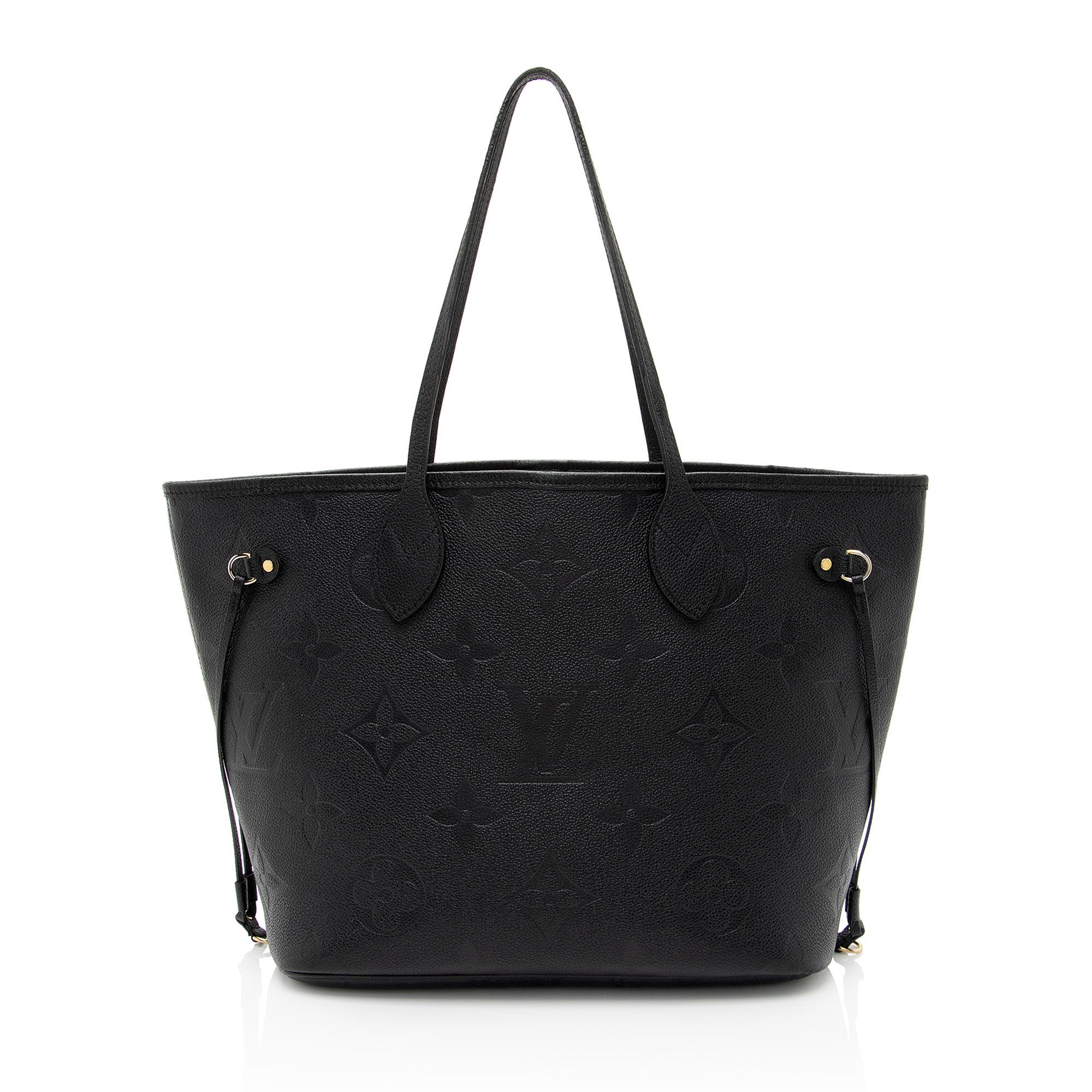 Louis Vuitton Giant Monogram Empreinte Neverfull MM Tote (SHF-E0qtCY)