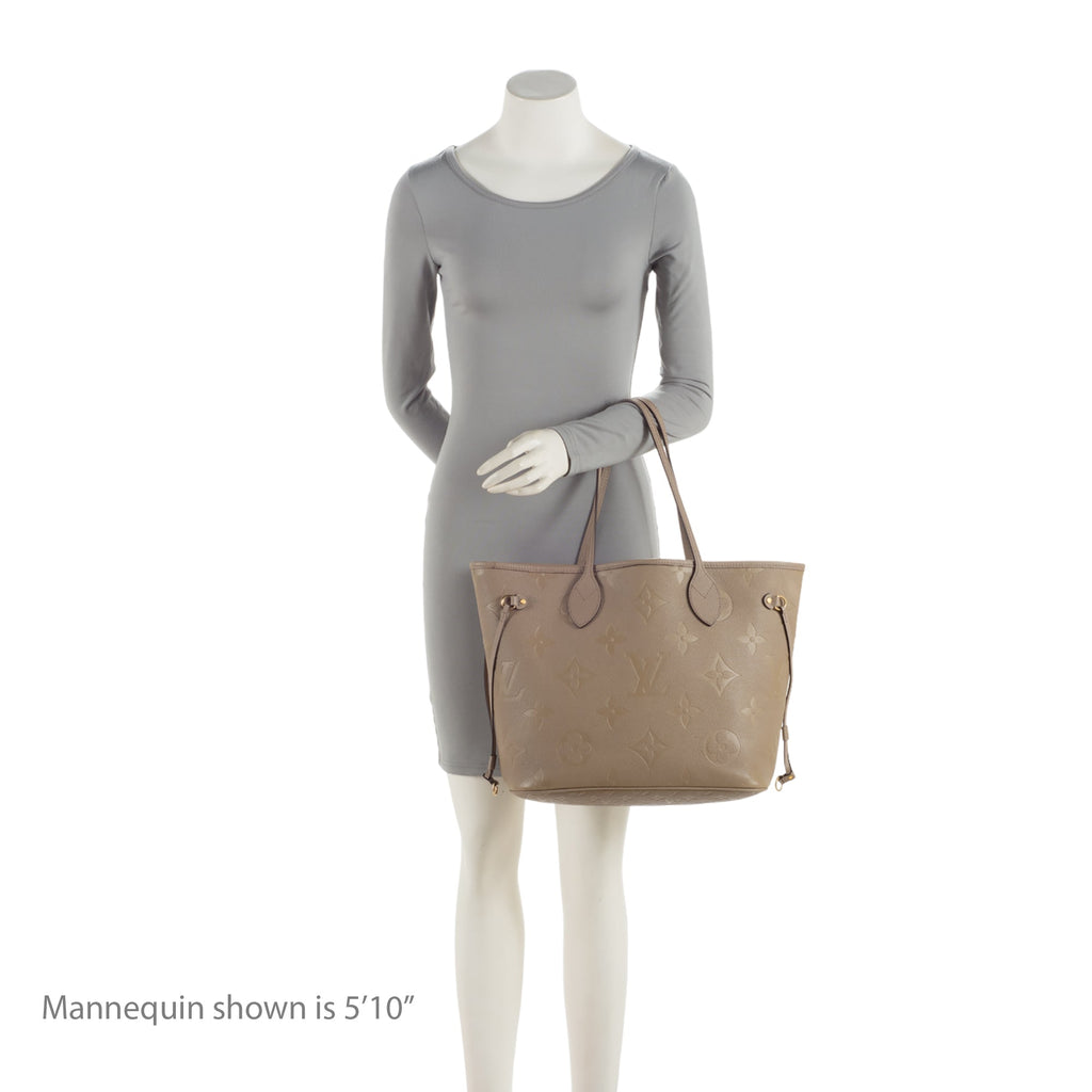 Louis Vuitton Giant Monogram Empreinte Neverfull MM Tote