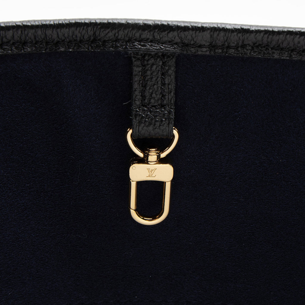 Louis Vuitton Giant Monogram Empreinte Neverfull MM Tote (SHF-AGdNPe)