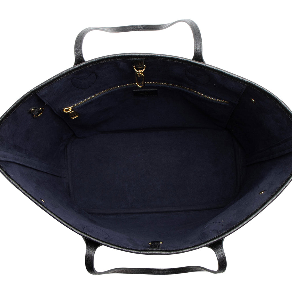 Louis Vuitton Giant Monogram Empreinte Neverfull MM Tote (SHF-AGdNPe)