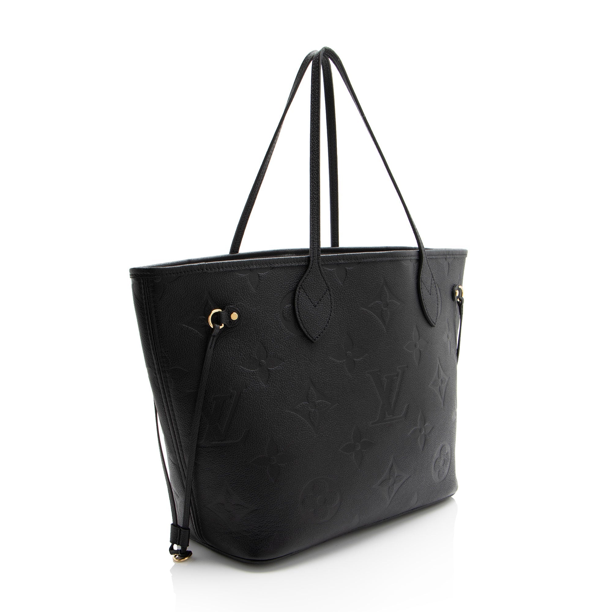 Louis Vuitton Giant Monogram Empreinte Neverfull MM Tote (SHF-AGdNPe)
