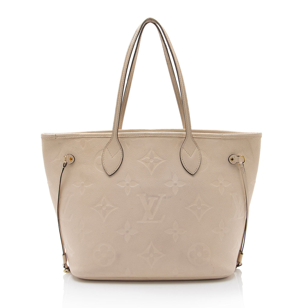 Louis Vuitton Giant Monogram Empreinte Neverfull MM Tote