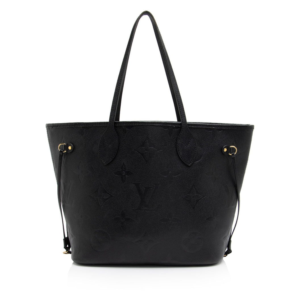 Louis Vuitton Giant Monogram Empreinte Neverfull MM Tote
