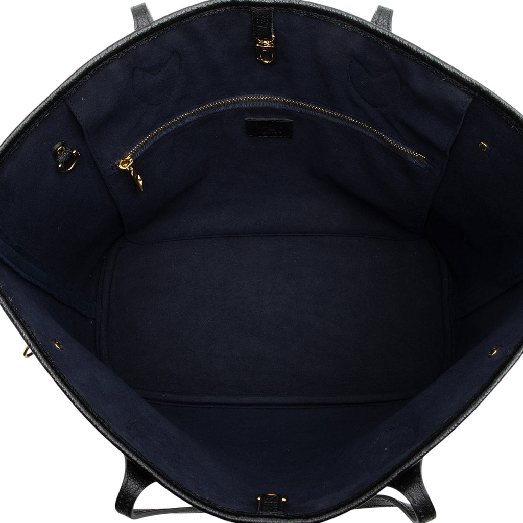 Louis Vuitton Giant Monogram Empreinte Neverfull MM Tote