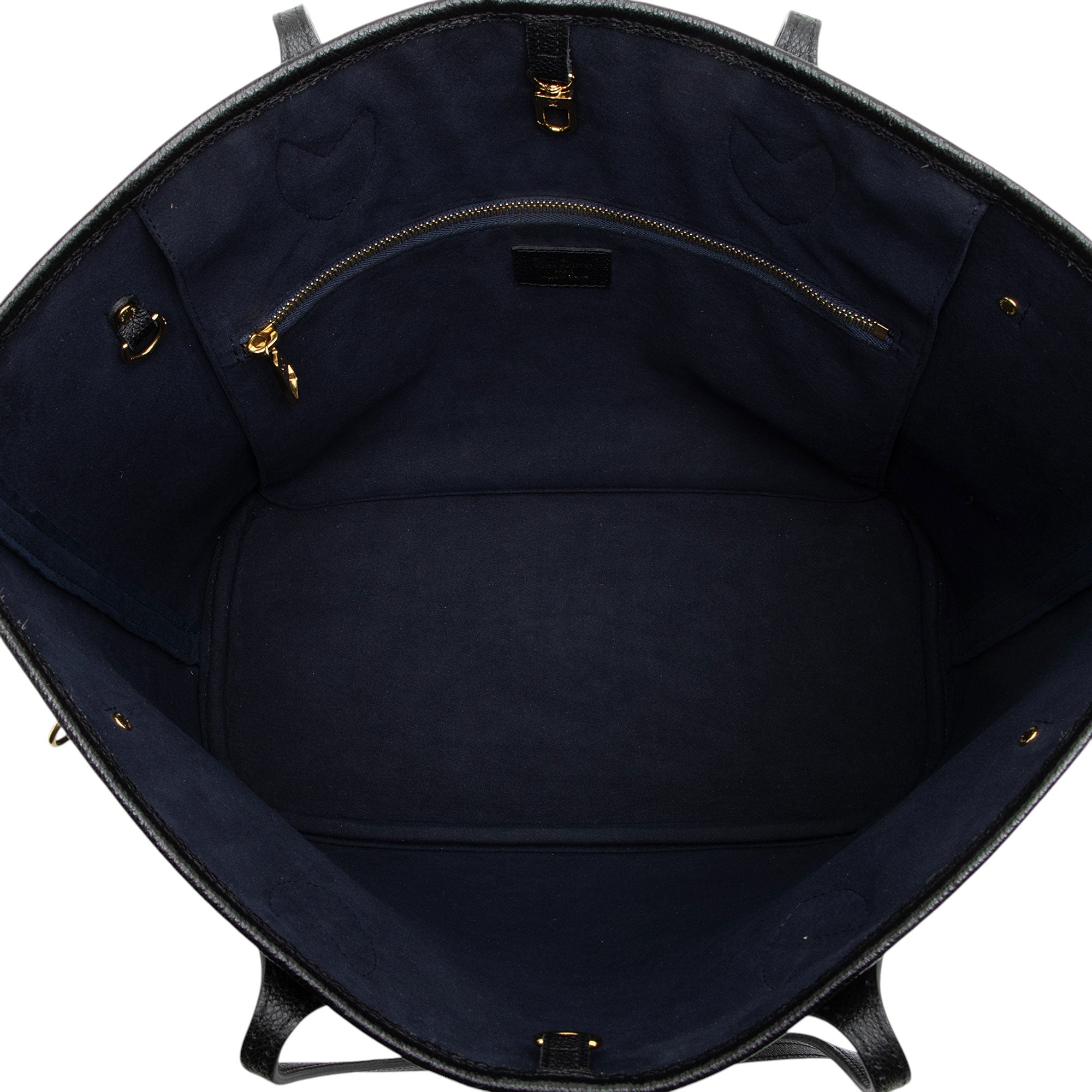 Louis Vuitton Giant Monogram Empreinte Neverfull MM Tote