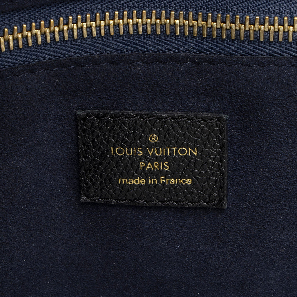 Louis Vuitton Giant Monogram Empreinte Neverfull MM Tote