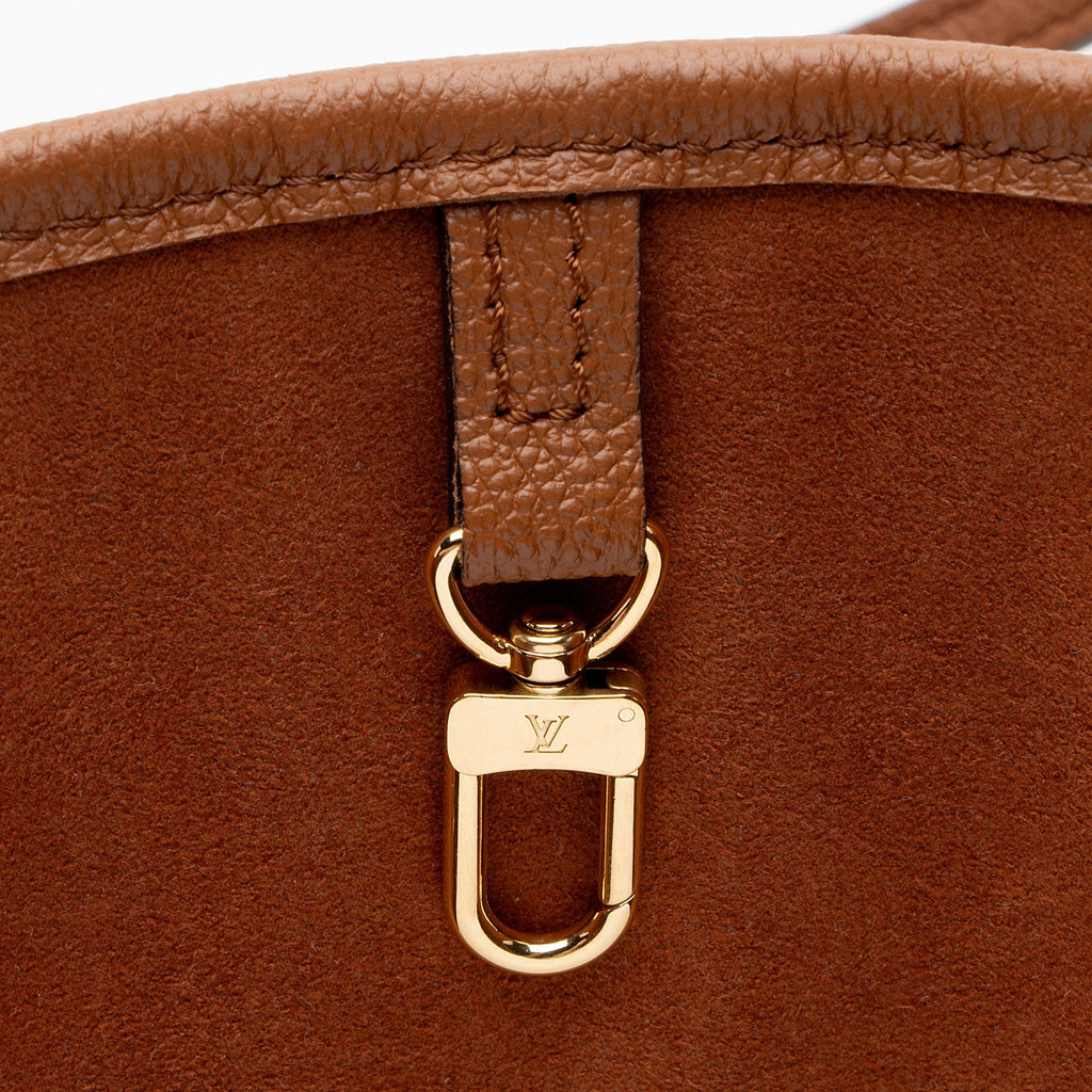 Louis Vuitton Giant Monogram Empreinte Neverfull MM Tote