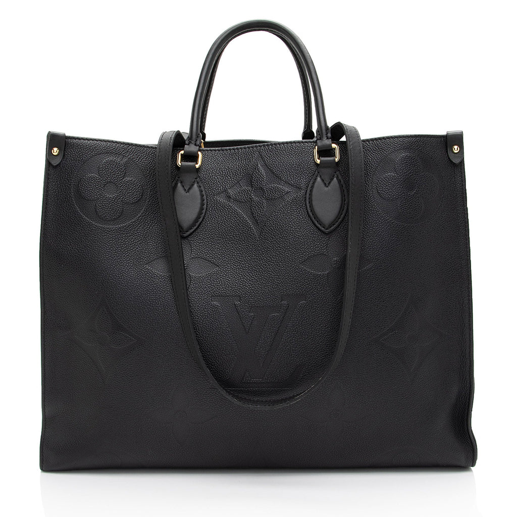 Louis Vuitton Giant Monogram Empreinte Onthego GM Tote (SHF-HrL54o)
