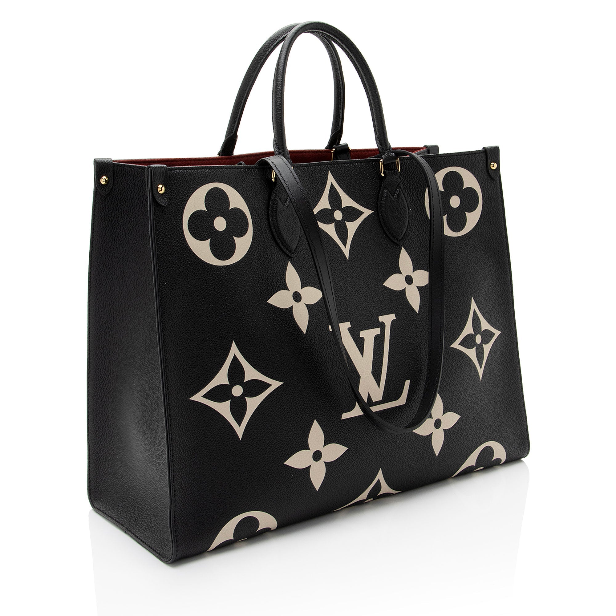 Louis Vuitton Giant Monogram Empreinte Onthego GM Tote (SHF-1X1Xth)