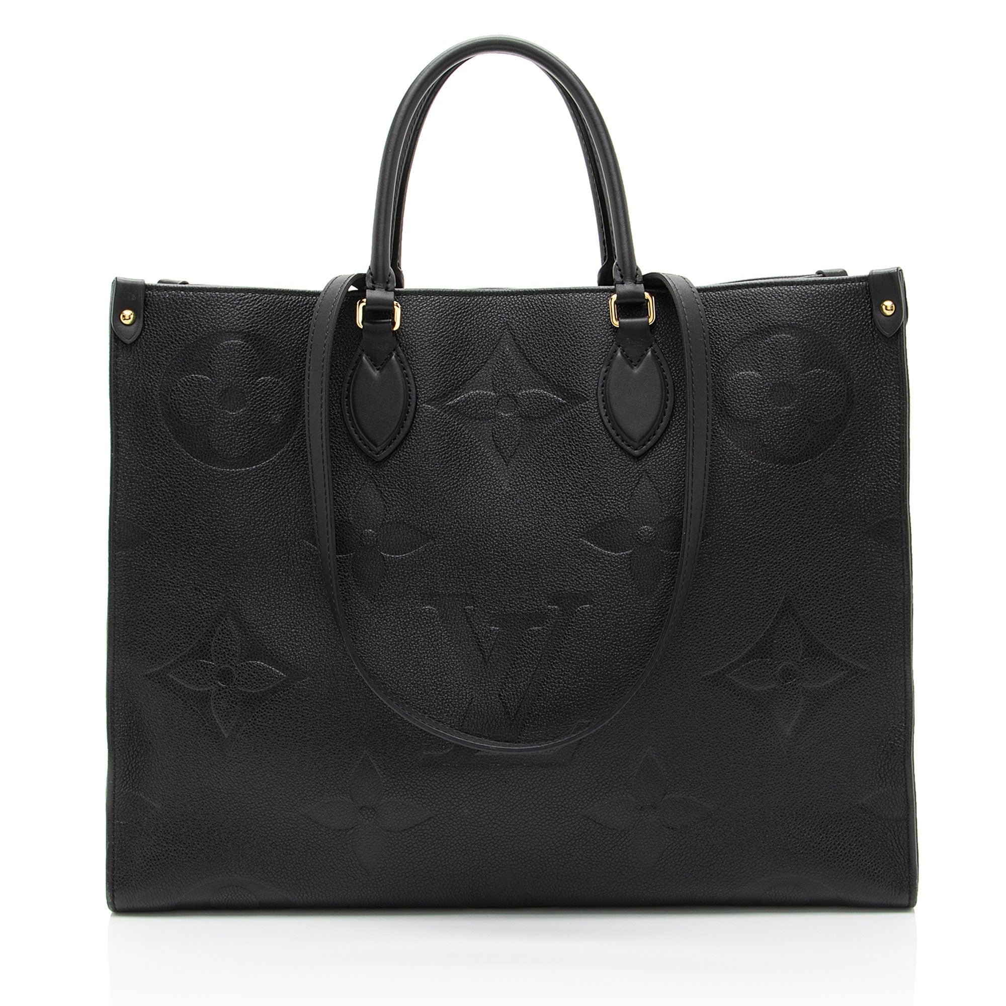 Louis Vuitton Giant Monogram Empreinte Onthego GM Tote (SHF-Lgb7yG)