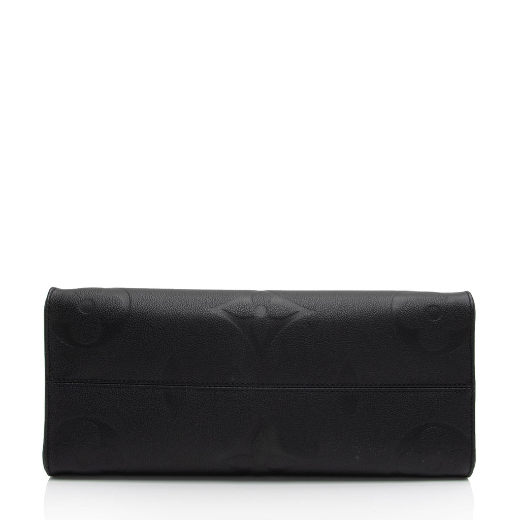 Louis Vuitton Giant Monogram Empreinte Onthego MM Tote (SHF-nYk3vh)