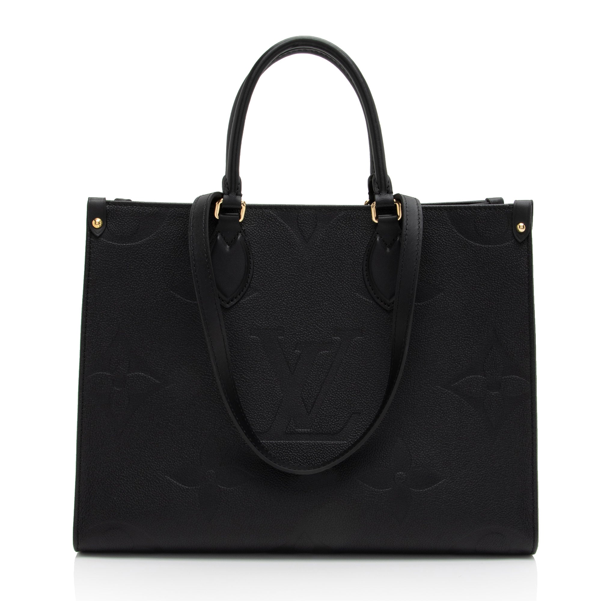 Louis Vuitton Giant Monogram Empreinte Onthego MM Tote (SHF-nYk3vh)