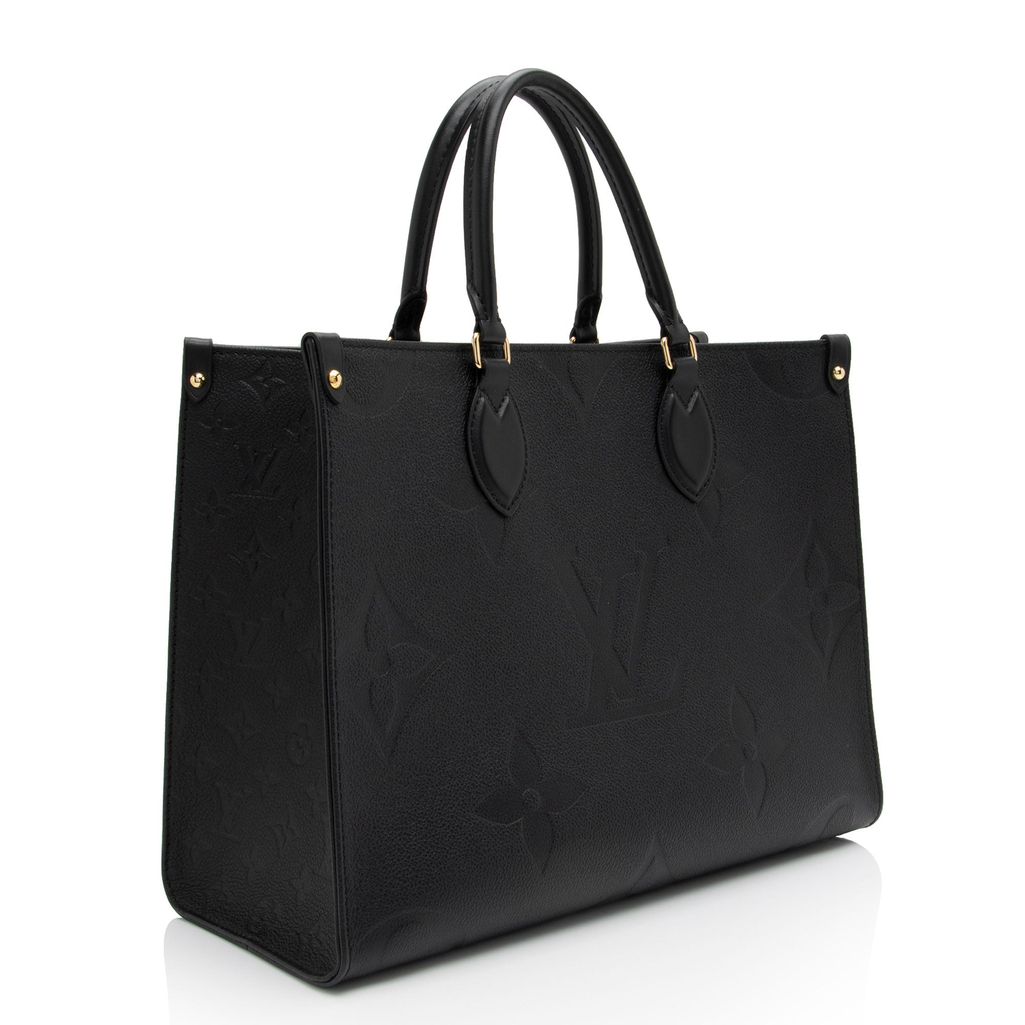 Louis Vuitton Giant Monogram Empreinte Onthego MM Tote (SHF-nYk3vh)