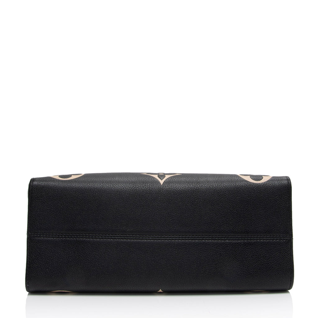 Louis Vuitton Giant Monogram Empreinte Onthego MM Tote (SHF-CK5O6d)