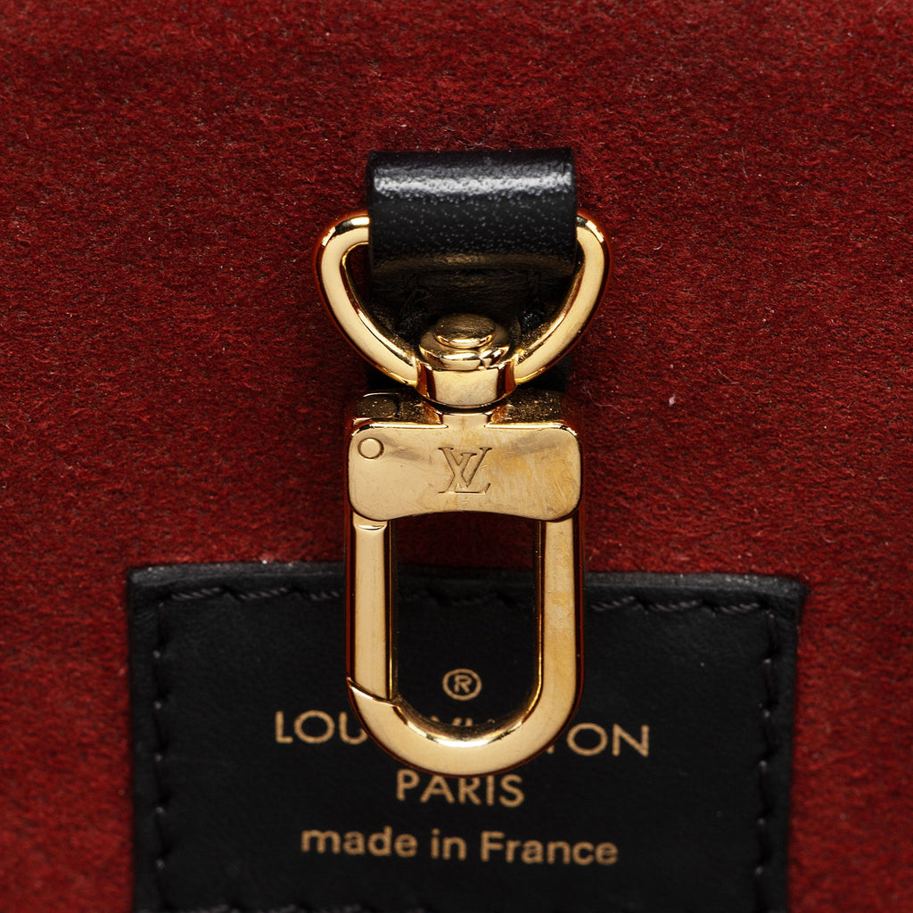 Louis Vuitton Giant Monogram Empreinte Onthego MM Tote (SHF-CK5O6d)