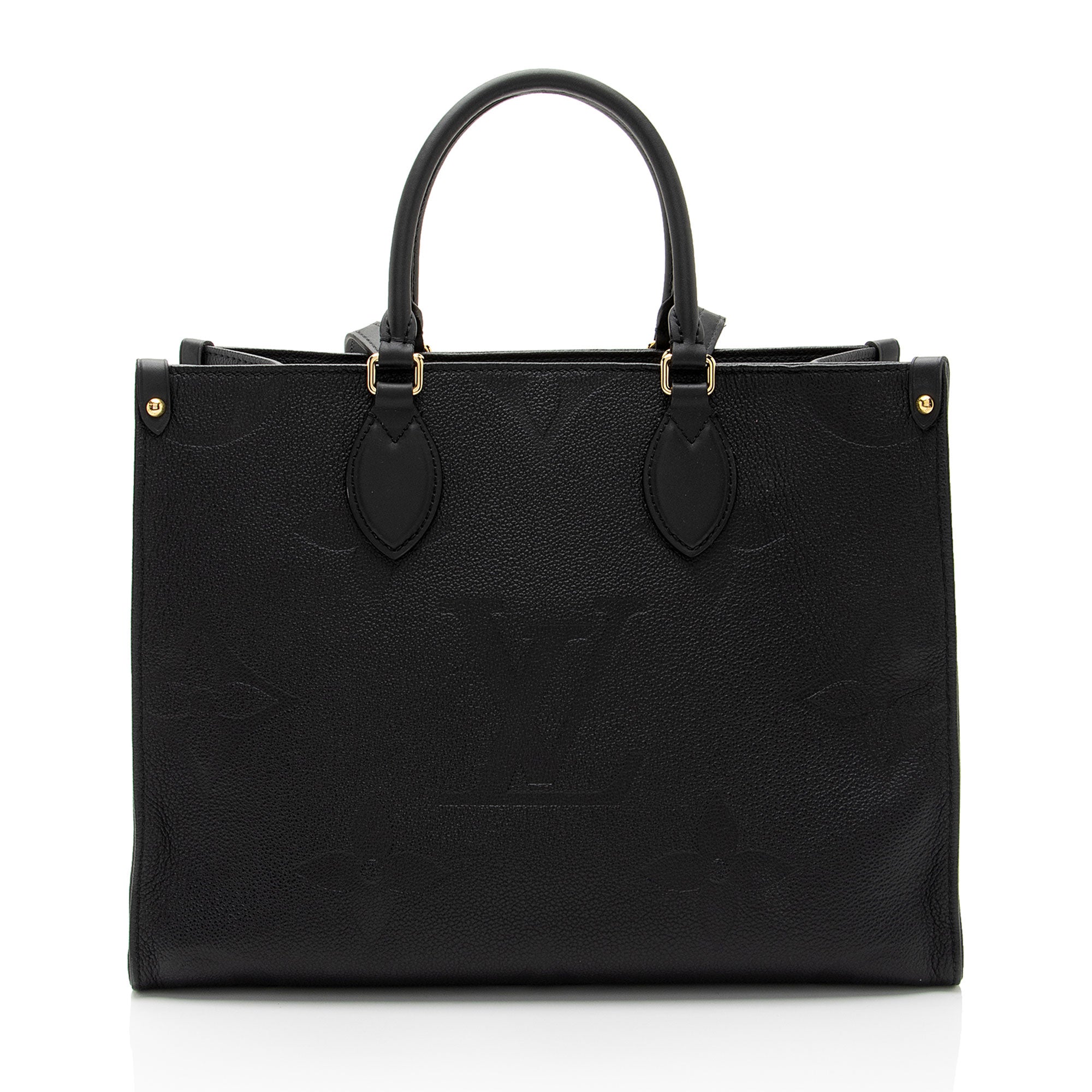 Louis Vuitton Giant Monogram Empreinte Onthego MM Tote (SHF-NgC3Ny)