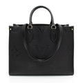Louis Vuitton Giant Monogram Empreinte Onthego MM Tote (SHF-7wI8Am)