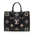 Louis Vuitton Giant Monogram Empreinte Onthego MM Tote (SHF-UQzkIf)