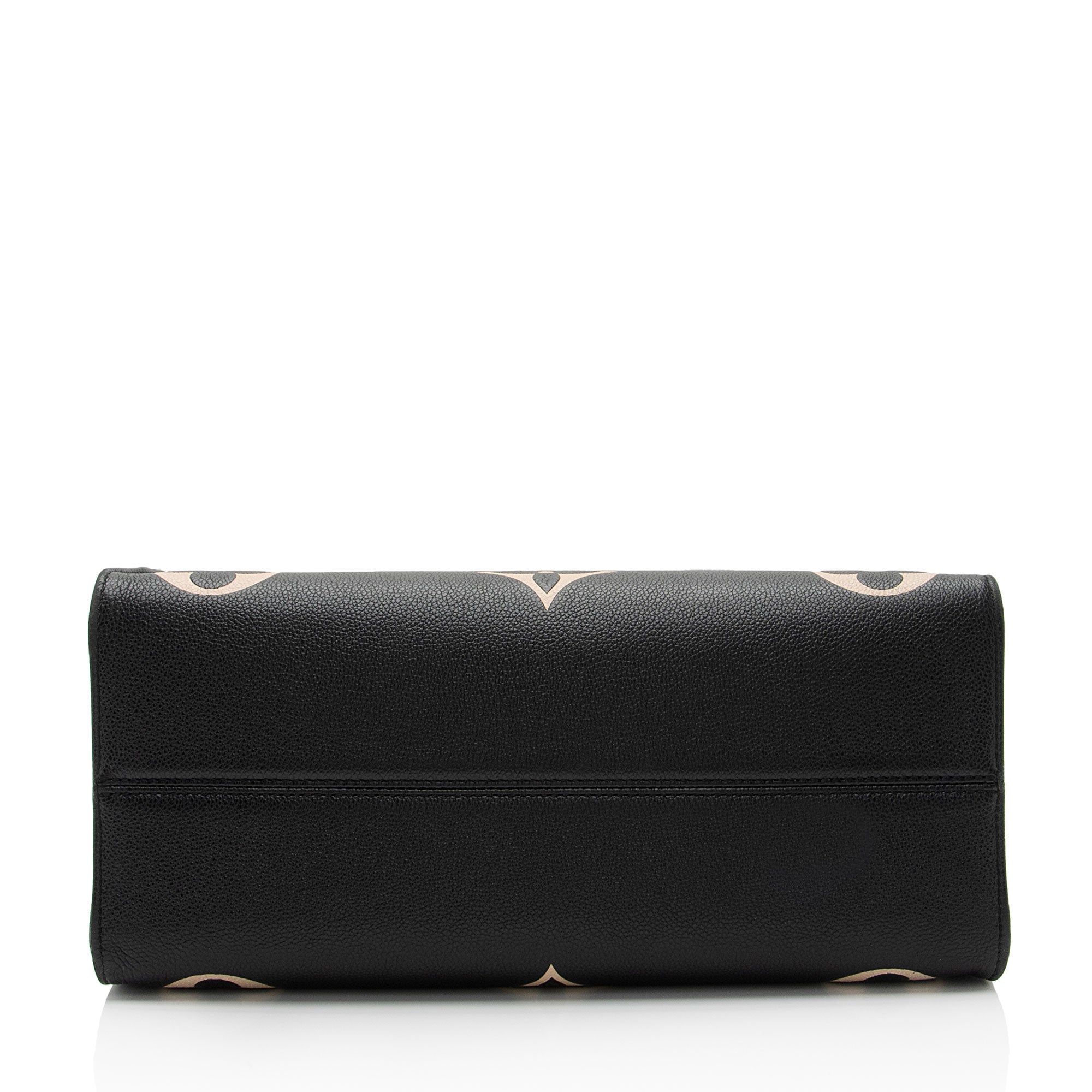 Louis Vuitton Giant Monogram Empreinte Bicolor Bicolor Onthego MM Tote (SHF-kjKSB8)