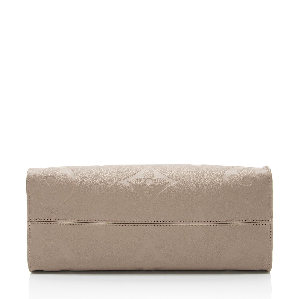 Louis Vuitton Giant Monogram Empreinte Onthego MM Tote