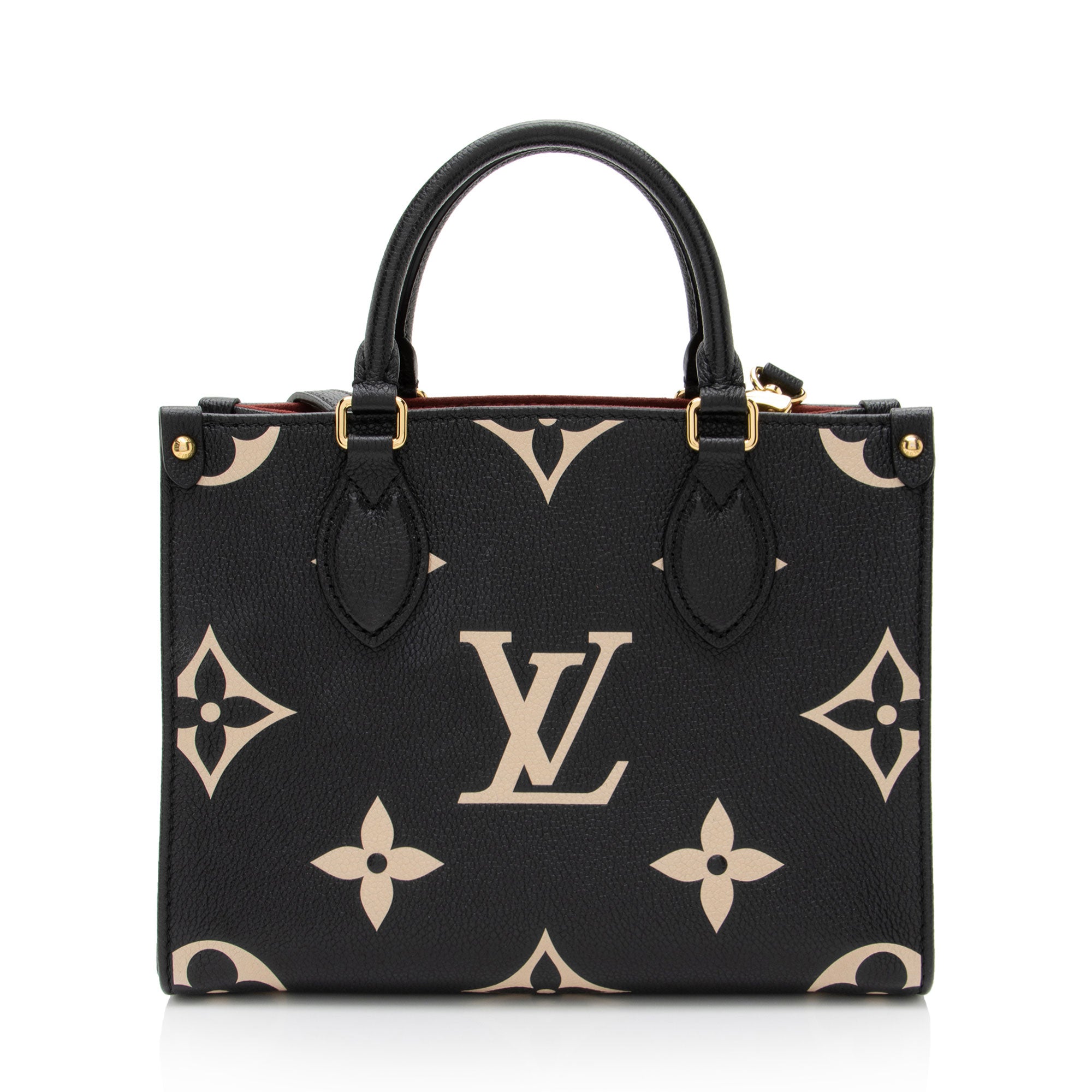 Louis Vuitton Giant Monogram Empreinte Bicolor Onthego PM Tote