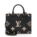 Louis Vuitton Giant Monogram Empreinte Bicolor Onthego PM Tote