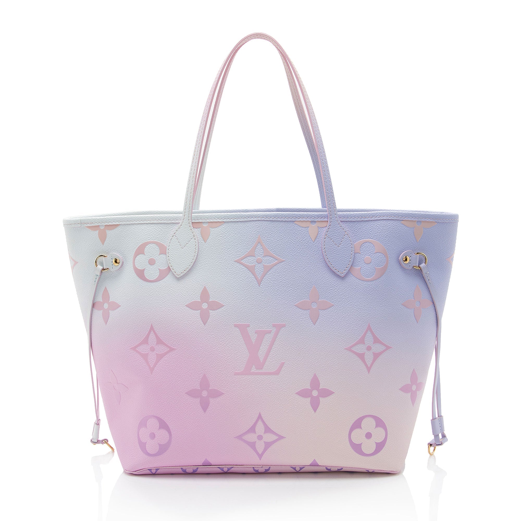 Louis Vuitton Giant Monogram Empreinte Spring In The City Neverfull MM Tote (SHF-yHm8IG)
