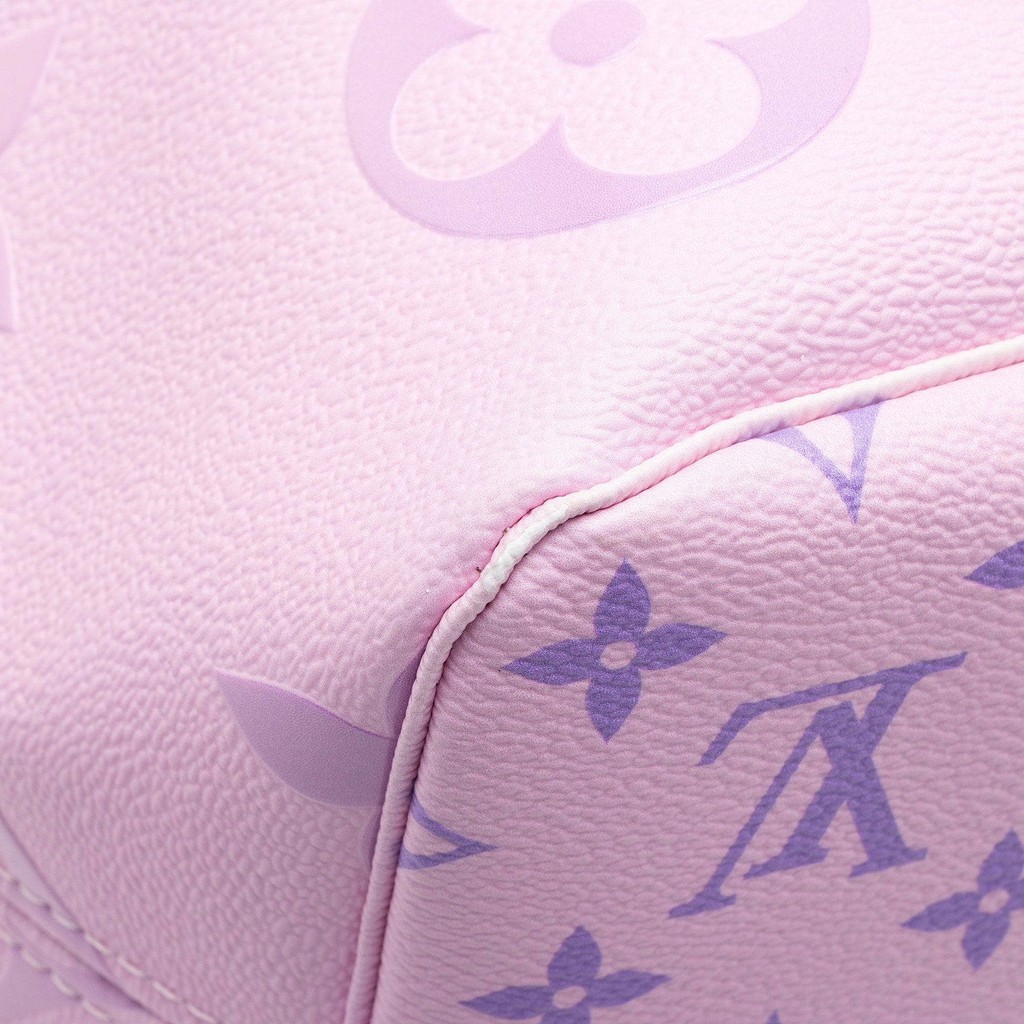 Louis Vuitton Giant Monogram Empreinte Spring In The City Neverfull MM Tote (SHF-yHm8IG)