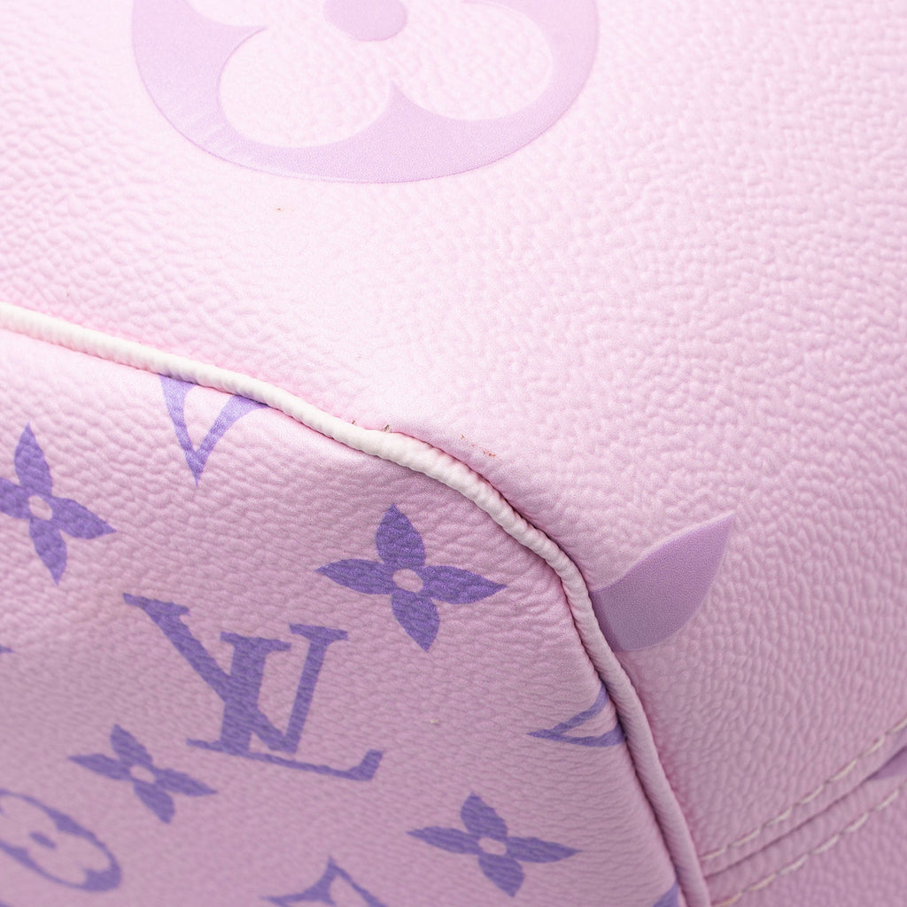 Louis Vuitton Giant Monogram Empreinte Spring In The City Neverfull MM Tote (SHF-yHm8IG)
