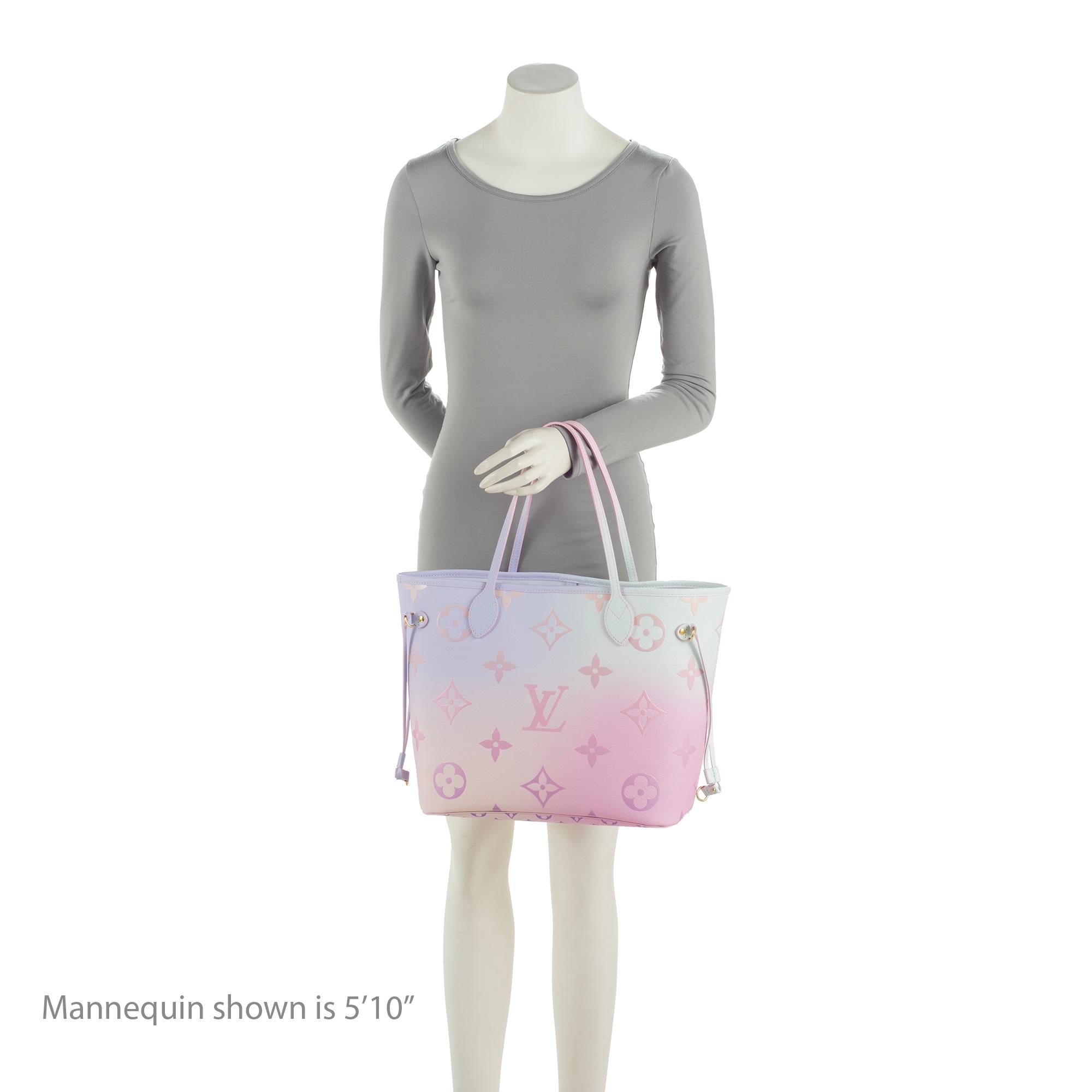 Louis Vuitton Giant Monogram Empreinte Spring In The City Neverfull MM Tote (SHF-yHm8IG)